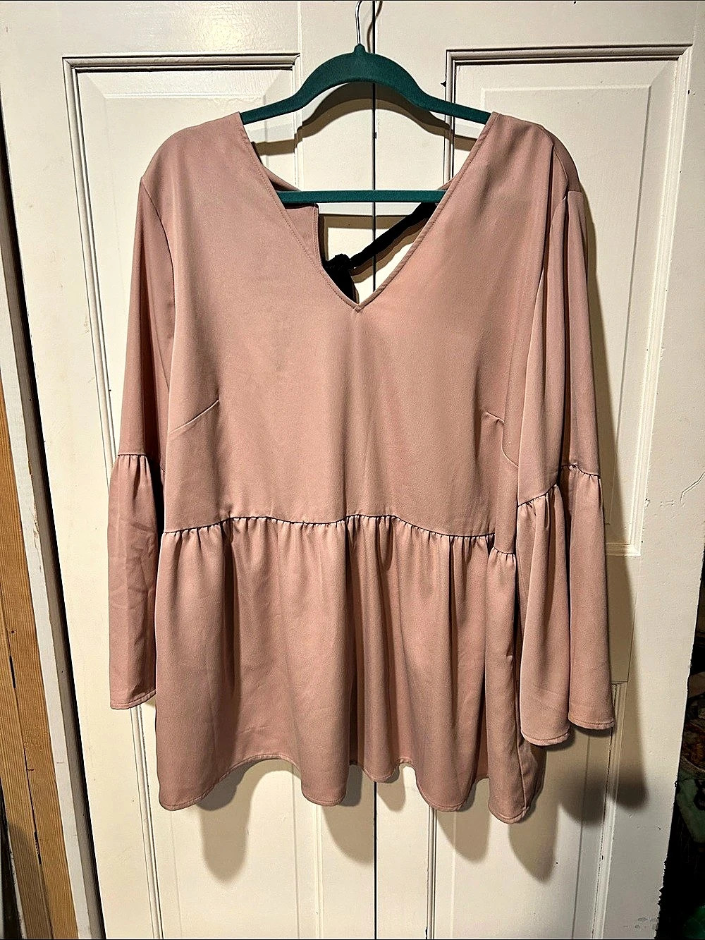 Halogen Pink Tiered Tunic Size XL Like New